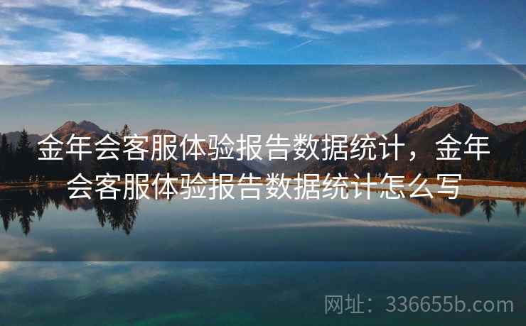 金年会客服体验报告数据统计，金年会客服体验报告数据统计怎么写