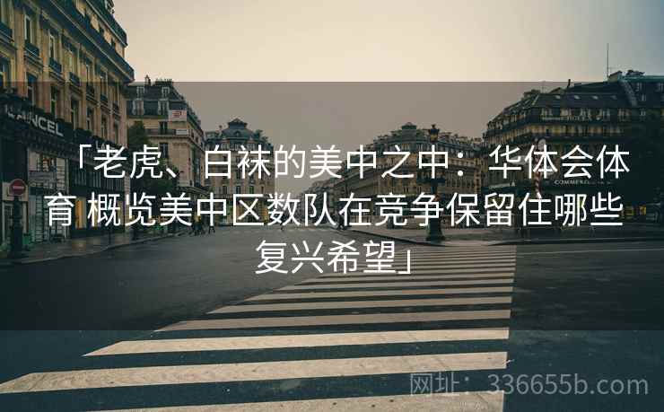 「老虎、白袜的美中之中：华体会体育 概览美中区数队在竞争保留住哪些复兴希望」