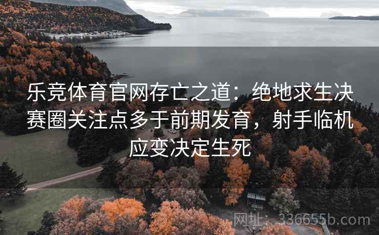 乐竞体育官网存亡之道：绝地求生决赛圈关注点多于前期发育，射手临机应变决定生死
